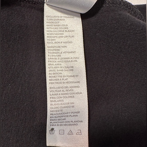 Good American Core long-sleeve women’s bodysuit size M color black. - Picture 13 of 13